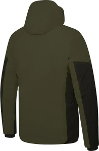 Adler Jacket (Dark Khaki/Black/Acid Green XXL)